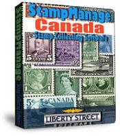 StampManage Canada Software box shot